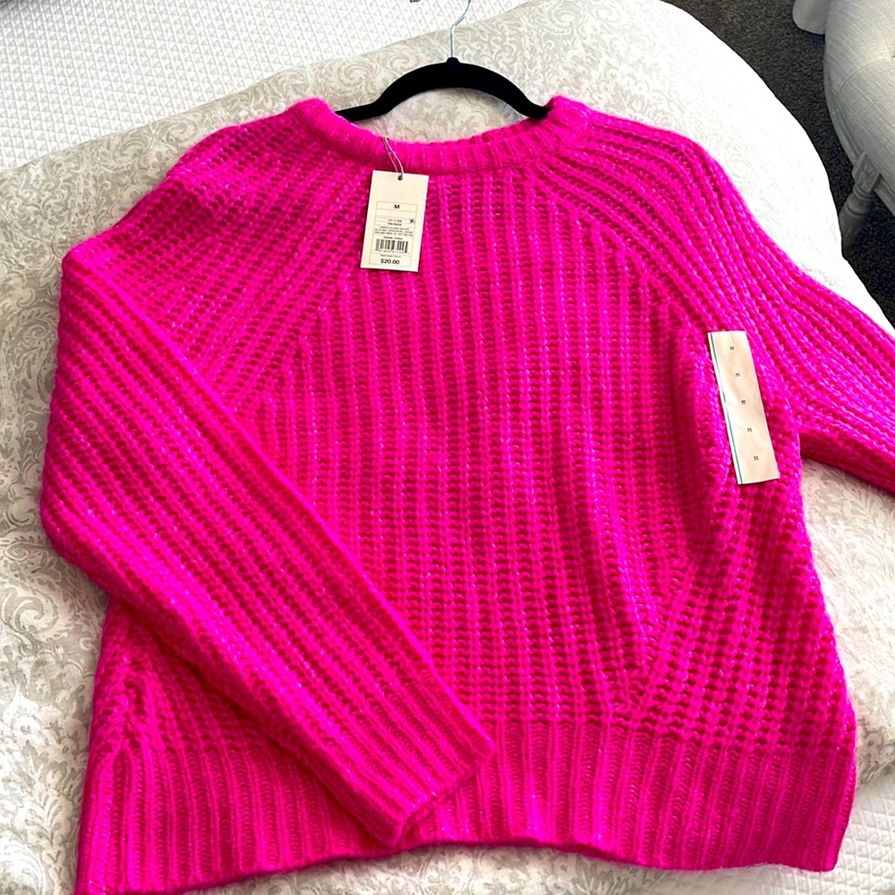 Barbie Pink Sweater NWT